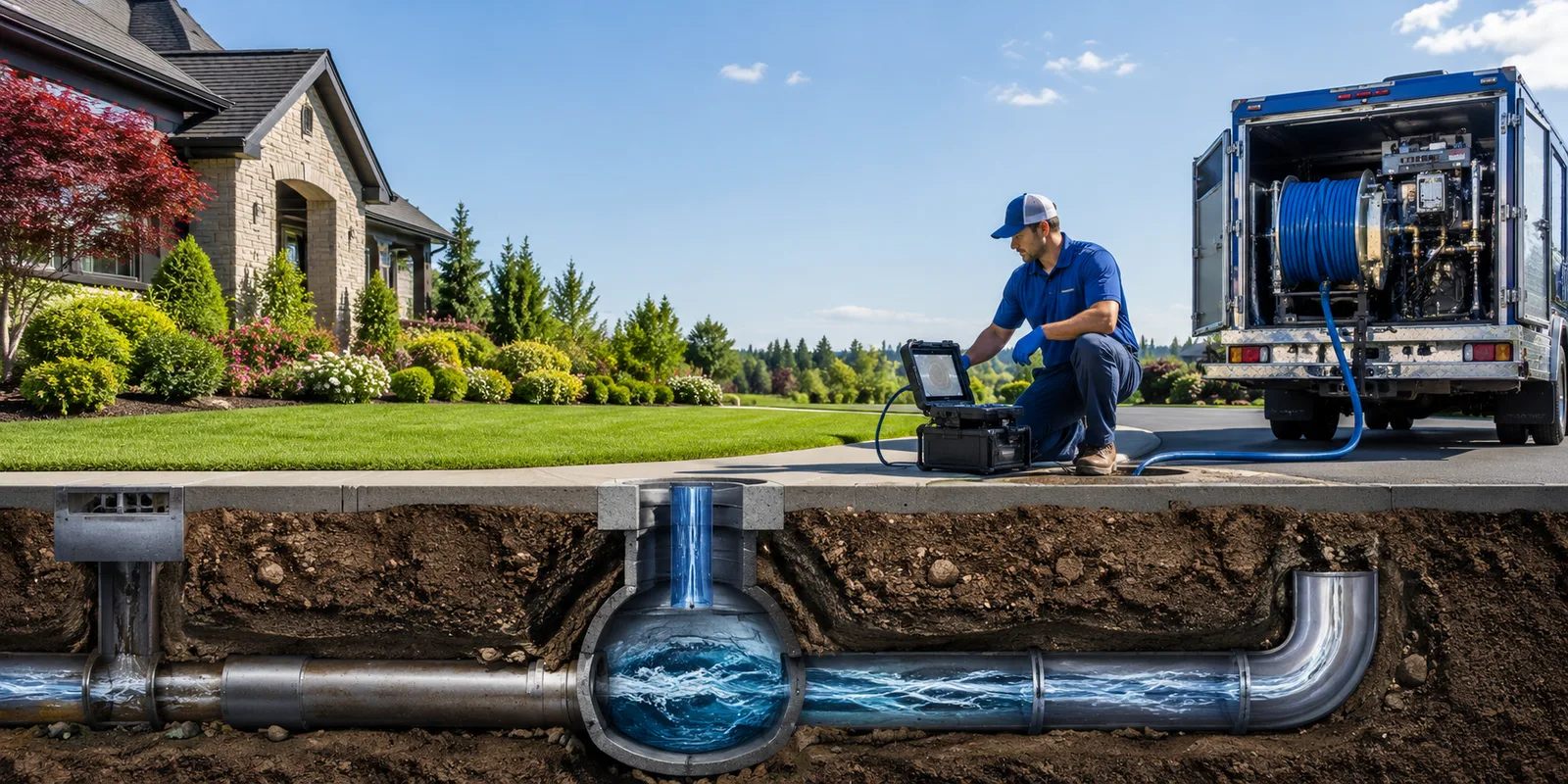 Drainage restoration information for Oliveburg, PA
